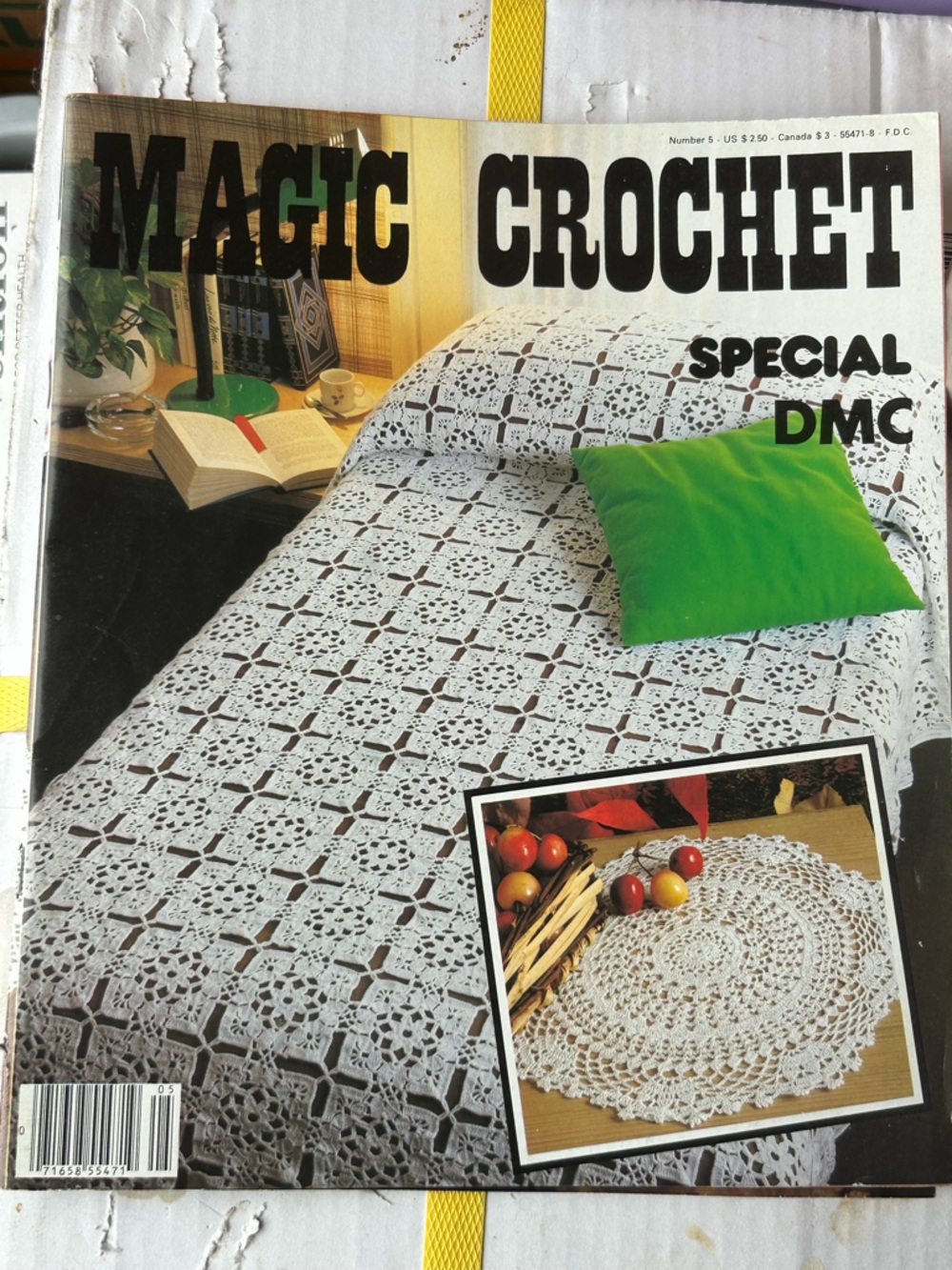 Vintage Magic Crochet Magazine. Special DMC